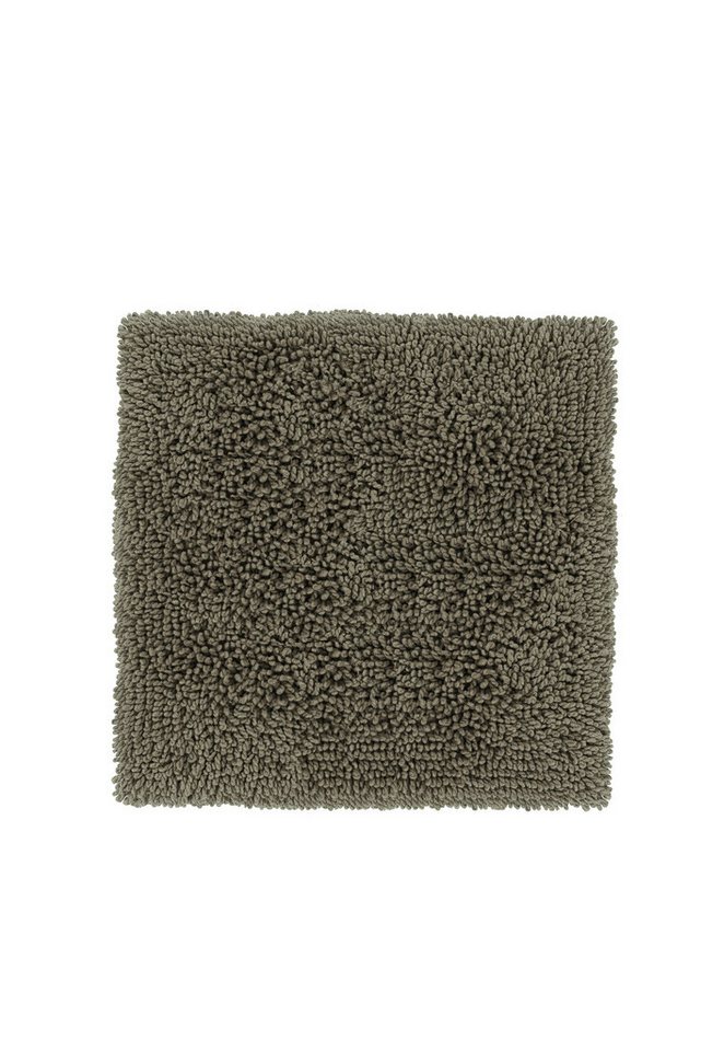 Heckett and Lane Badematte Fergana Bidetmatte 60x60 Army Green 60x60, Badematte Badteppich Duschvorleger Matte von Heckett and Lane