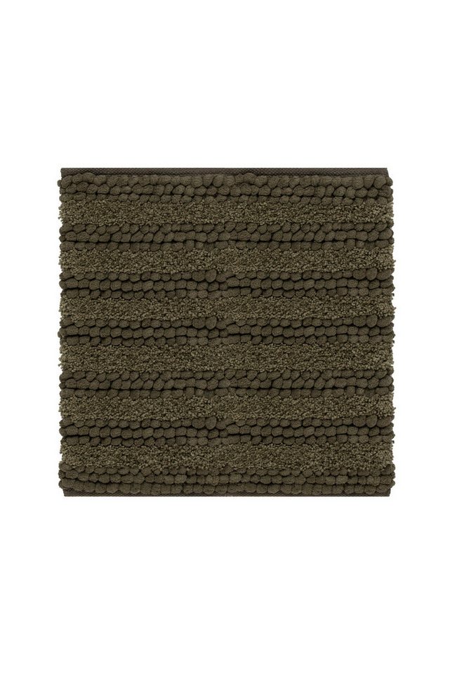 Heckett and Lane Badematte Roberto Bidetmatte 60x60 Army Green 60x60, Badematte Badteppich Duschvorleger Matte von Heckett and Lane