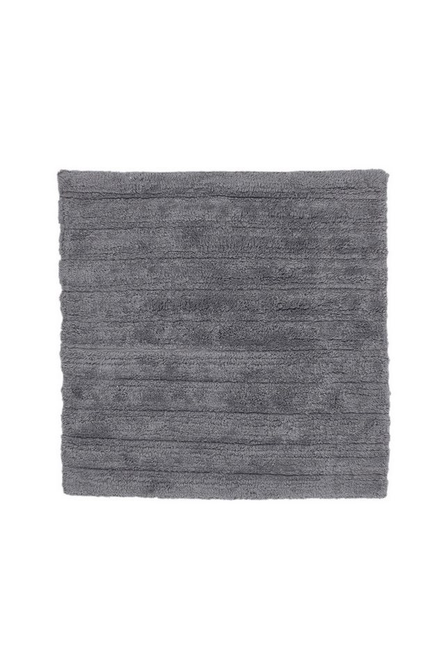 Heckett and Lane Badematte Vivienne Bidetmatte 60x60 Antracite 60x60, Badematte Badteppich Duschvorleger Matte von Heckett and Lane