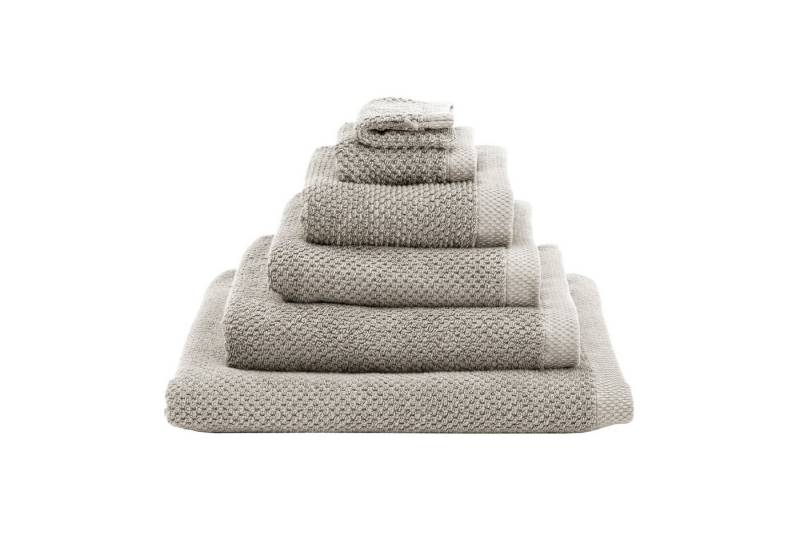 Heckett and Lane Badetuch 1x VPE 2 st. Grant Badetuch 60/110 Glacier Grey Badetuch 60x110 Glaci, (2-St), Badetuch Duschtuch Frottetuch Frottier 2er Set von Heckett and Lane