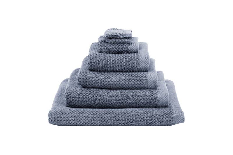Heckett and Lane Badetuch 1x VPE 2 st. Grant Badetuch 60/110 Insignia Blue Badetuch 60x110 Insi, (2-St), Badetuch Duschtuch Frottetuch Frottier 2er Set von Heckett and Lane