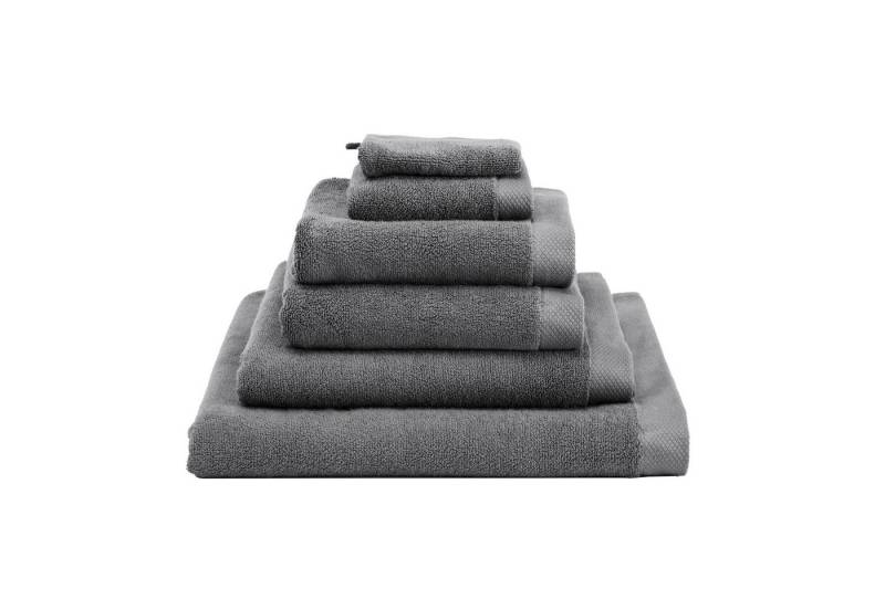 Heckett and Lane Badetuch 1x VPE 2 st. Premium Badetuch 60/110 Classic Anthracite Badetuch 60x1, (2-St), Badetuch Duschtuch Frottetuch Frottier 2er Set von Heckett and Lane