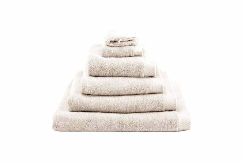 Heckett and Lane Badetuch 1x VPE 2 st. Premium Badetuch 60/110 Off-White Badetuch 60x110 Off-wh, (2-St), Badetuch Duschtuch Frottetuch Frottier 2er Set von Heckett and Lane