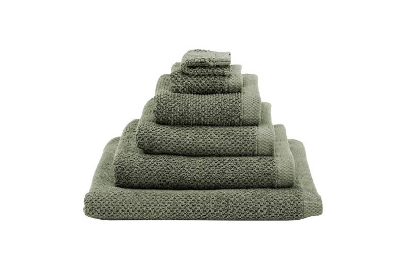 Heckett and Lane Gästehandtuch 1x VPE 2 st. Grant Handtuch 50/100 Army Green Handtuch 50x100 Army-Gr, (Set, 2-St), Handtuch 2er Set Frottier von Heckett and Lane