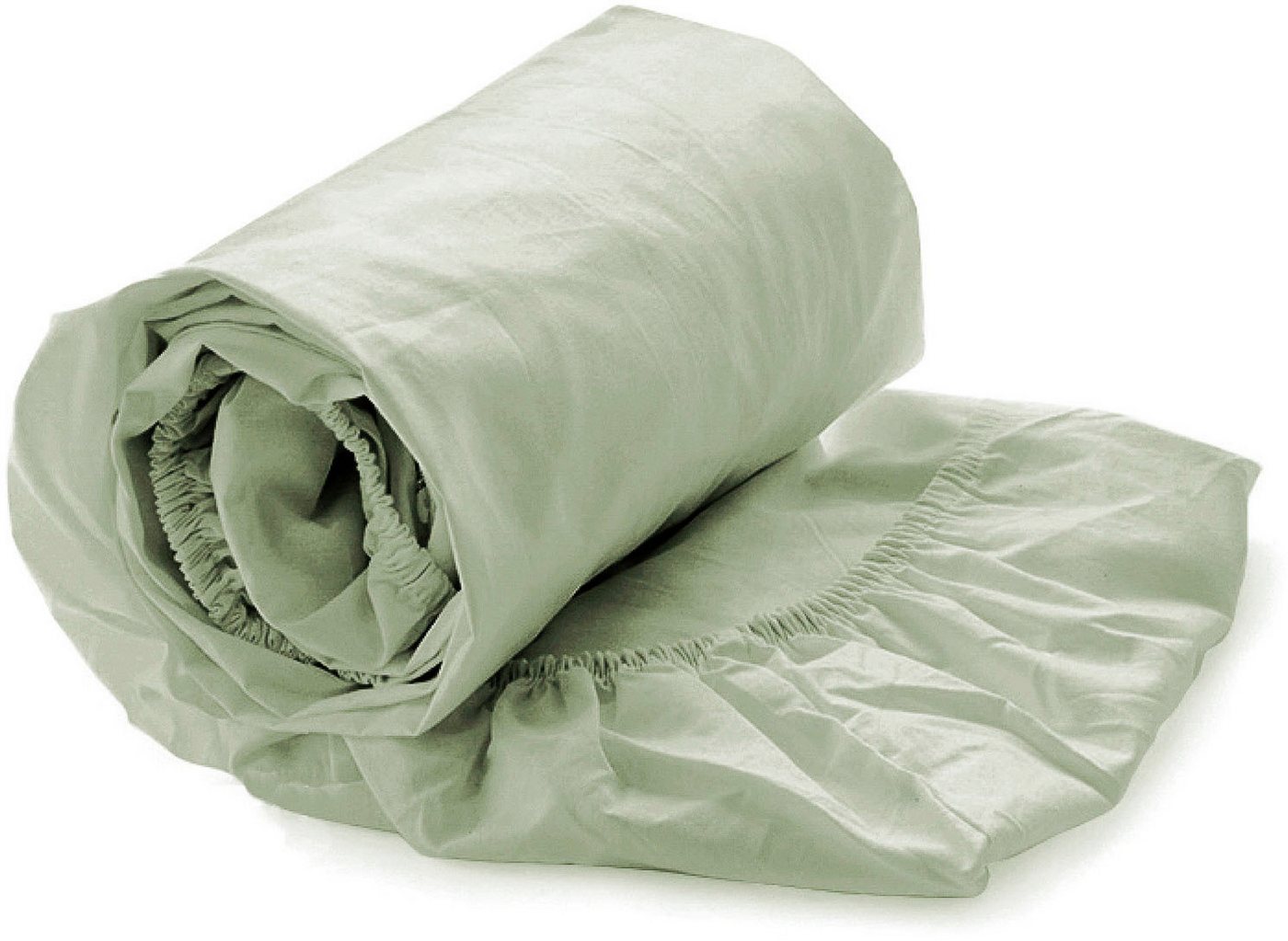 Heckett and Lane Spannbettlaken Percale, Perkal, Gummizug: rundum, (1 Stück), Laken aus 100% Baumwolle, hochwertige Perkal, Betttuch ab 90x200 von Heckett and Lane