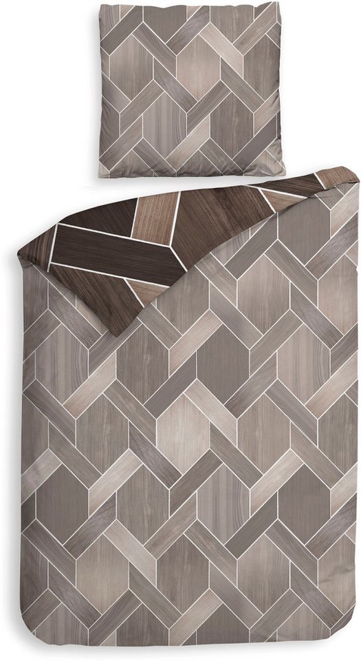 Heckett and Lane Wendebettwäsche Murdock, Mako-Satin, 2 teilig, 100% Baumwolle, hochwertiges Mako-Satin, Bettwäsche ab 135x200 cm. Heckett and Lane Wendebettwäsche Murdock, Mako-Satin, 2 teilig, 100% Baumwolle, hochwertiges Mako-Satin, Bettwäsche ab 135x200 cm. von Heckett and Lane