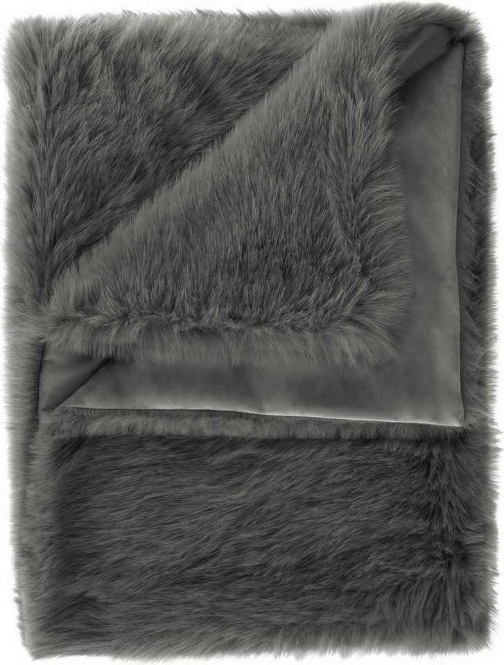 Wohndecke Heckett Lane Perle Felldecke Kuscheldecke Zotteldecke Plaid 140x200, Heckett and Lane von Heckett and Lane