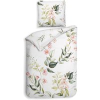 Heckett & Lane Bettwäsche "Alloro" 2 Stk. tlg. Blumen Muster, 100% Baumwolle, Bettwäsche ab 135x200 cm. Heckett & Lane Bettwäsche "Alloro" 2 Stk. tlg. Blumen Muster, 100% Baumwolle, Bettwäsche ab 135x200 cm. von Heckett & Lane