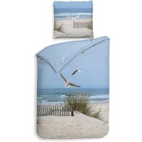 Heckett & Lane Bettwäsche "Spiaggia" 2 Stk. tlg. maritimes Design, 100% Baumwolle ab 135x200 cm. Heckett & Lane Bettwäsche "Spiaggia" 2 Stk. tlg. maritimes Design, 100% Baumwolle ab 135x200 cm. von Heckett & Lane