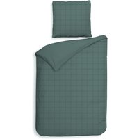 Heckett & Lane Wendebettwäsche "Diamante" 2 Stk. tlg. kariert, hochwertiges Mako-Satin, Bettwäsche ab 135x200 cm. von Heckett & Lane