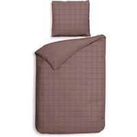 Heckett & Lane Wendebettwäsche "Diamante" 2 Stk. tlg. kariert, hochwertiges Mako-Satin, Bettwäsche ab 135x200 cm. von Heckett & Lane