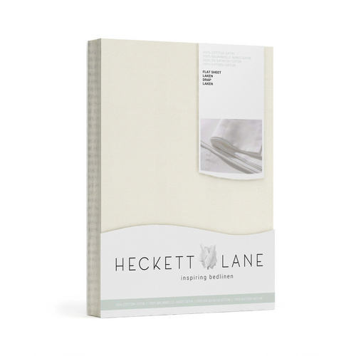Heckettlane Bettlaken, BxL: 270 x 290 cm, Baumwolle - beige von Heckettlane