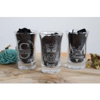 Peronalisiertes Laser Shot Glas/Schnapsglas Mit Eurem Namen Oder Logo von HeckmannLaserCraft
