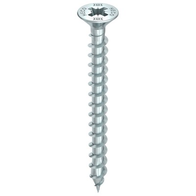 Senkkopfschrauben Vollgewinde Kohlenstoffstahl verzinkt blau 3,5 x 16mm von Heco-topix-plus