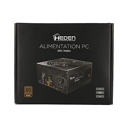 HEDEN – PC-Netzteil HEDEN 80 + Bronze, 550 W von Heden