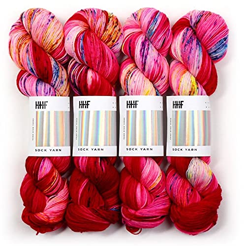 Hedgehog Fibres Sockengarn Crush von Hedgehog Fibres
