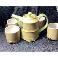 Darin R Gehrke Original Handgemachte Keramik Teekanne/Kaffee 5-Teiliges Set von HedrickRehab