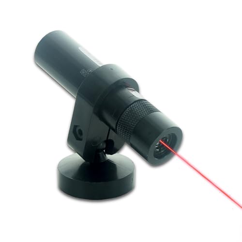 hedue® Positionierlaser PL2 - Linienlaser rot, Lasermodul fokussierbar zur Projektion einer roten Laserlinie, 50 mW Leistung, 80 x 20 mm von Hedue