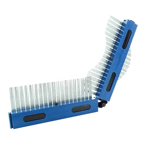 hedue® Profilschablone PS1, Konturenlehre mit Verbindungsgelenk im 2er Set (2 x 20 cm), Laminat Werkzeug, Schablone für Fliesen von Hedue
