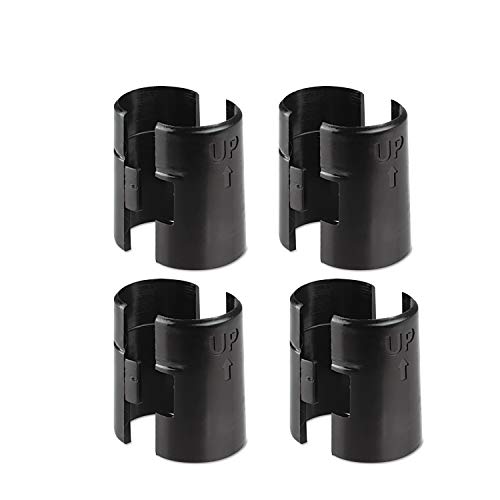 Draht-Regalschloss-Clips, Clip-Pack für Regale, 8 Clips/Pack Diameter 1 inch（1 pack） von Hedywei