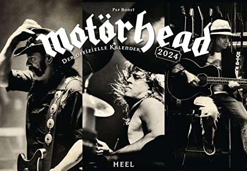 Motörhead Kalender 2024: Der offizielle Kalender mit ganz privaten Einblicken in das Tourleben von Motörhead. Wandkalender. Offizieller Kalender! von Heel Verlag GmbH