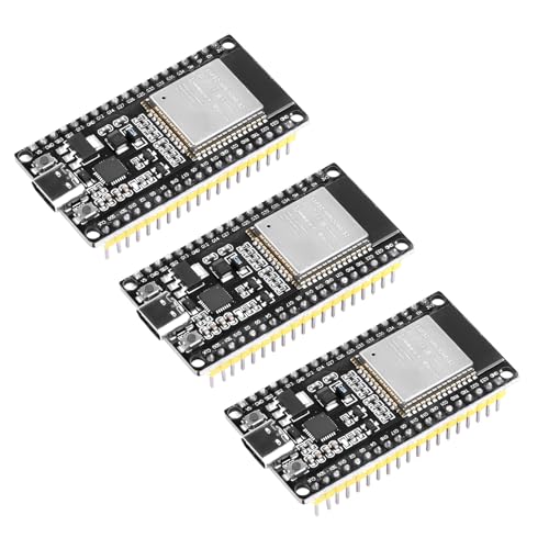 3 Stück 38pin USB C ESP32 NodeMCU WiFi Bluetooth Module ESP32 WROOM 32 Development Board mit CP2102 kompatibel mit Arduino Typ C Schnittstelle von Heemol
