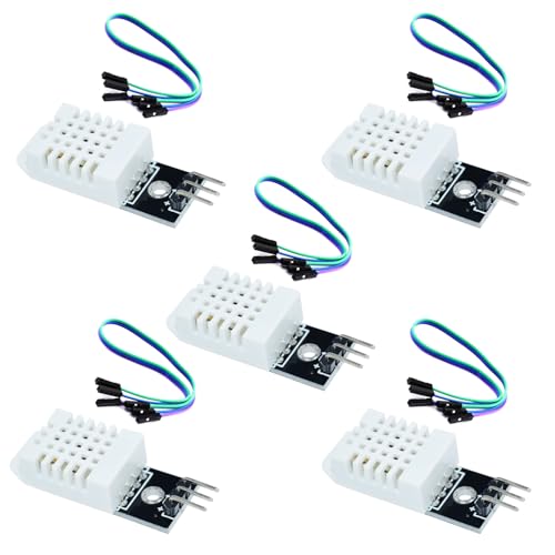DHT/M2302 Temp-Feuchtigkeitsmonitor,Digitaler Temperatur- und Feuchtesensor Modul 3Pins Modul mit Kabel 5PCS. DHT/M2302 Temp-Feuchtigkeitsmonitor,Digitaler Temperatur- und Feuchtesensor Modul 3Pins Modul mit Kabel 5PCS. von Heemol