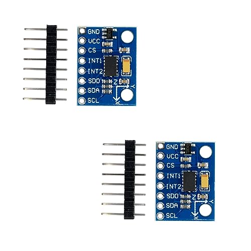 Heemol XL345 Beschleunigungsmesser GY-291Digital 3Achsen-Schwerkraft-Sensor Modul IIC SPI Kommunikationsprotokoll Übertragung für Kit. von Heemol