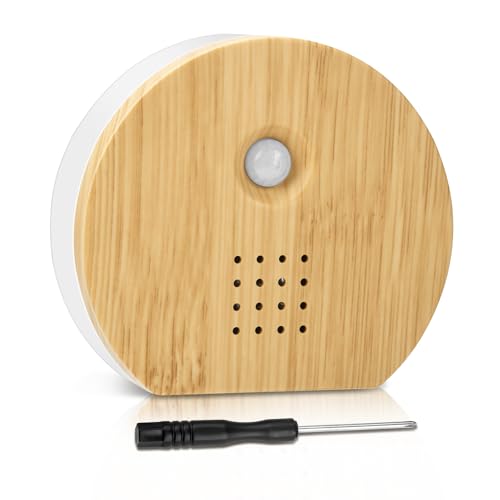 Vogelzwitscher Box mit Vogelgesang Naturgeräuschebox Bewegungsm mit Wandhalterung Bewegungssensor Vogelgeräusche für Toilette. von Heemol