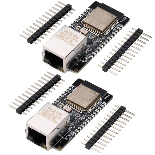 WT32-ETH01 Embedded Serielle Schnittstelle zu Ethernet WiFi Bluetooth Entwicklungsplatine Modul für ESP32 2 Stück. von Heemol
