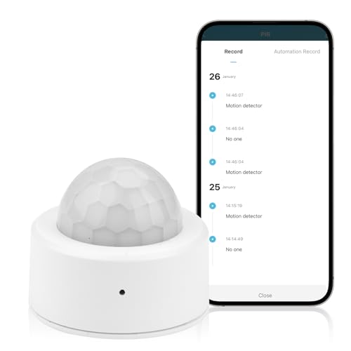 Zigbe-Bewegungssensor Verbindung Infrarot Sensor mit Menschliche Bewegungsm+Lichtsensor 2-in-1 für den Innen-oder Bewegungsmelder. von Heemol