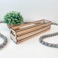 Diy-Holzkisten-Wohndekoration, Unvollendeter Holzrohling-Wagenbausatz, Wagon-Wohndekoration Für Regal Oder Abgestuftes Tablett, Holzrohlinge Zum von HeepDesignCo