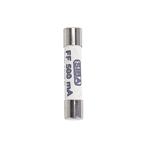 Hefddehy R 1000V 500mA 6,3 x 32 mm Weisse Keramik Sicherung Fuer Multimeter von Homry