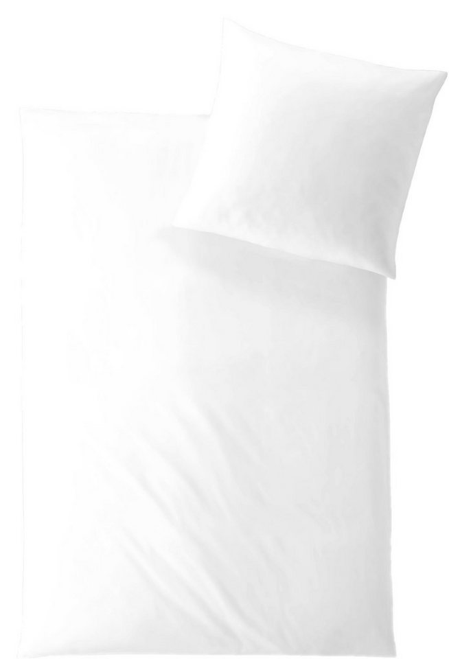 Hefel Bettwäsche Classic Uni in Gr. 135x200 oder 155x220 cm, Lyocell, Bettwäsche aus TENCEL™, unifarbene Bettwäsche mit Reißverschluss von Hefel