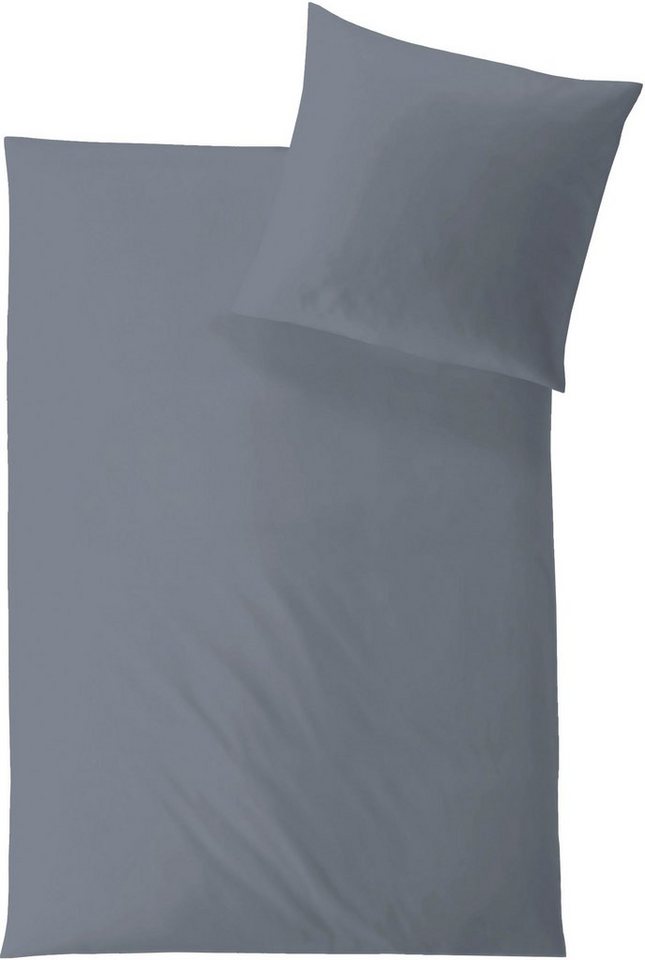 Hefel Bettwäsche Classic Uni in Gr. 135x200 oder 155x220 cm, Lyocell, Bettwäsche aus TENCEL™, unifarbene Bettwäsche mit Reißverschluss von Hefel