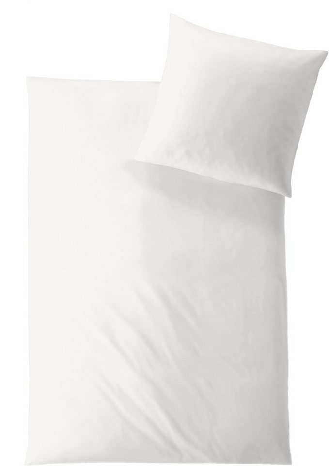 Hefel Bettwäsche Classic Uni in Gr. 135x200 oder 155x220 cm, Lyocell, Bettwäsche aus TENCEL™, unifarbene Bettwäsche mit Reißverschluss von Hefel