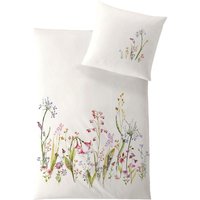 Hefel Wendebettwäsche "Trend in Gr. 135x200 oder 155x220 cm", Bettwäsche aus TENCEL™, geblümte Bettwäsche mit Reißverschluss von Hefel