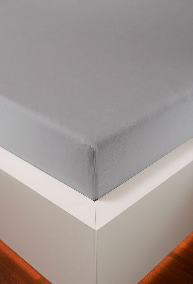 Hefel Spannbettlaken HEFEL Spannleintuch, Jersey, Gummizug: rundum, (1 Stück), passend zur HEFEL Bettwäsche-Kollektion von Hefel