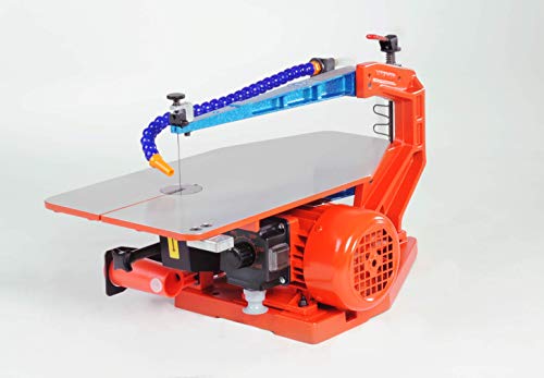 Hegner Feinschnittsäge Multicut 1 mit Fußpedal (elektr. Drehzahlregelung 400 – 1400 U/min; Dekupiersäge mit neigbarem Sägetisch, Durchgang: 36,5 cm; Höhe 50 cm) 01130000 von Hegner