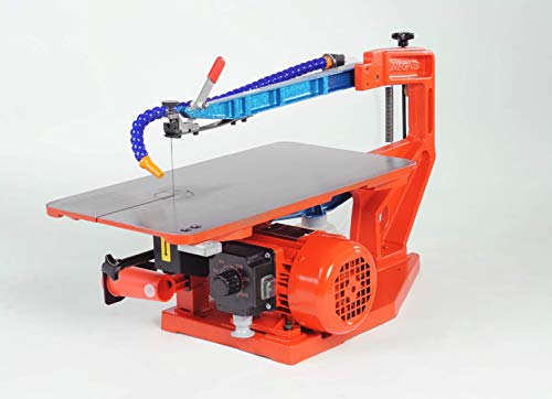 Hegner Feinschnittsäge Multicut SE mit Fußpedal (elektr. Drehzahlregelung 400 – 1400 U/min; Dekupiersäge mit neigbarem Sägetisch, Durchgang: 46 cm; Höhe 65 cm) 1844000 von Hegner