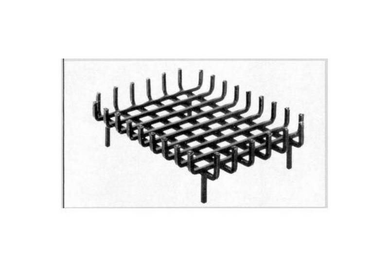 Heibi Metall Kaminholzregal Heibi Feuerrost aus pulverbeschichtetem Stahl schwarz 54x42x13 cm von Heibi Metall