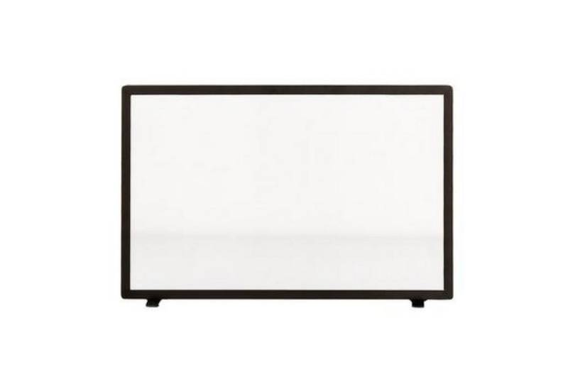 Heibi Metall Kaminholzregal Heibi Funkenschutz Stahl/Glas schwarz 71x15x47 cm einteilig von Heibi Metall