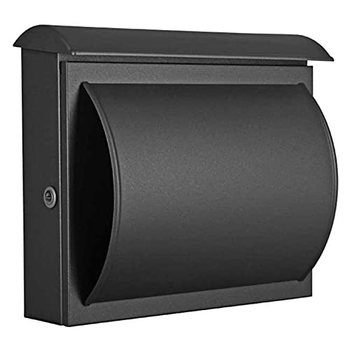 Heibi - Briefkasten Quelo 64158-039 Grafitgrau Aluminium von Heibi