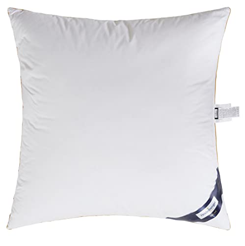 Heidelberger Bettwaren Kissen 80x80 cm | 3-Kammer-Kopfkissen mit Gänsedaunen und Federn | atmungsaktiv, hautfreundlich, hypoallergen für Seitenschläfer | Serie Polar Heidelberger Bettwaren Kissen 80x80 cm | 3-Kammer-Kopfkissen mit Gänsedaunen und Federn | atmungsaktiv, hautfreundlich, hypoallergen für Seitenschläfer | Serie Polar von Heidelberger Bettwaren
