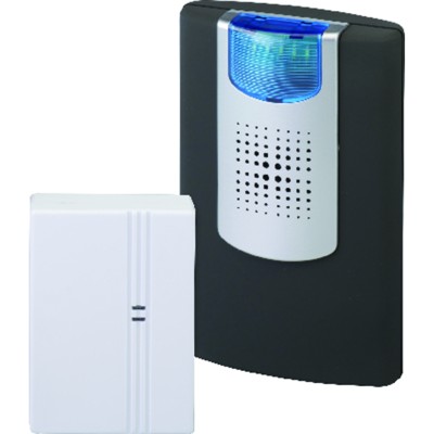 Funkgong-Set HX Action 150m, anthrazit,Rufsensor von Heidemann