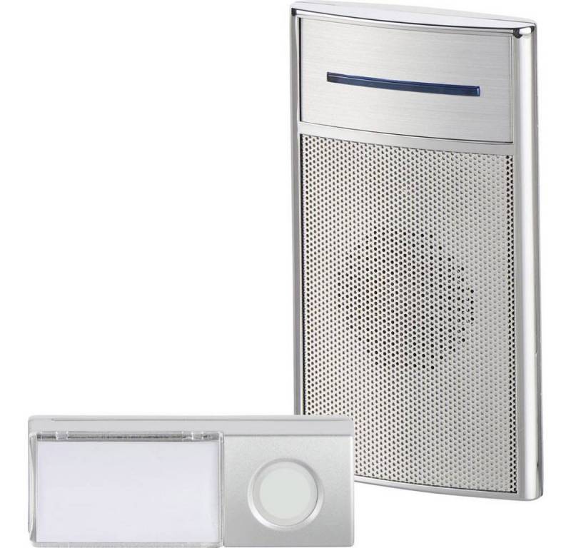 Heidemann Smart Home Türklingel Funkgong-Set 70845 (mit Blitzlicht, mit Namensschild) von Heidemann
