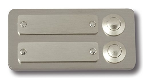 Klingelplatte Berlin Edelstahl von Heidemann