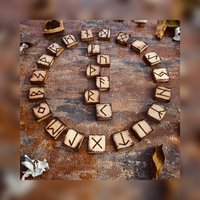 Runensteine Aus Holz Handgemacht Runenset von HeidenAxt