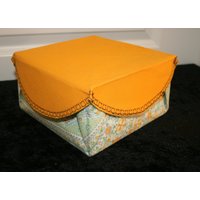 stoffschachtel Mit Deckel stoffschachtel Mit Deckel von HeidisArtDE