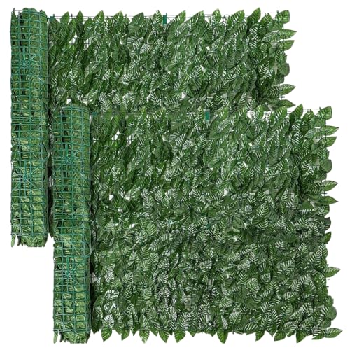 Heidouse 2 Rollen Graswandplatten 20x39in Simuliertes künstliches grünes grünes Hintergrund Dekorative Privatsphäre Zaunpaneele für Gartenwand außerhalb Heidouse 2 Rollen Graswandplatten 20x39in Simuliertes künstliches grünes grünes Hintergrund Dekorative Privatsphäre Zaunpaneele für Gartenwand außerhalb von Heidouse